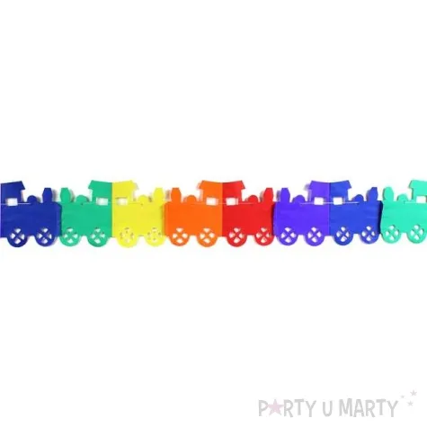 girlanda bibulowa lokomotywa 400 cm