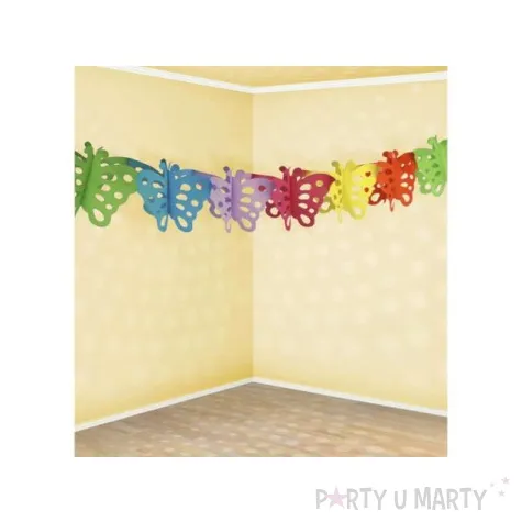 girlanda bibulowa motylki 15x300 cm