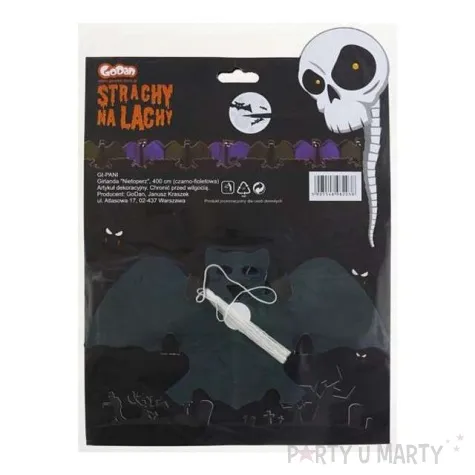girlanda bibulowa nietoperz 400 cm