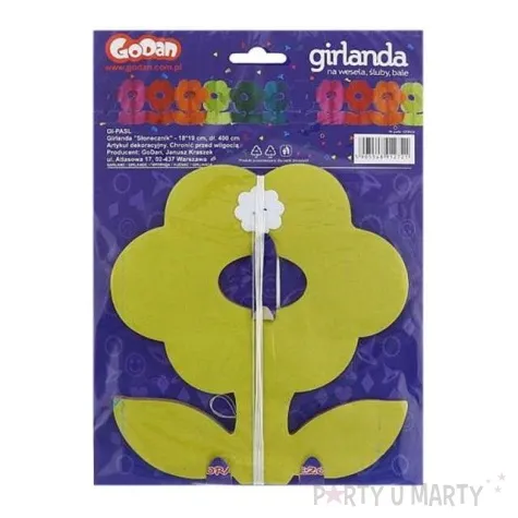 girlanda bibulowa slonecznik 4 m