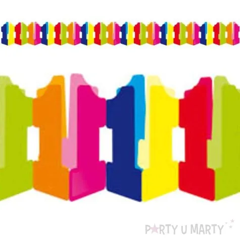 girlanda bibulowa urodziny 1 600 cm