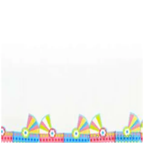 girlanda bibulowa wozeczki 14x300 cm