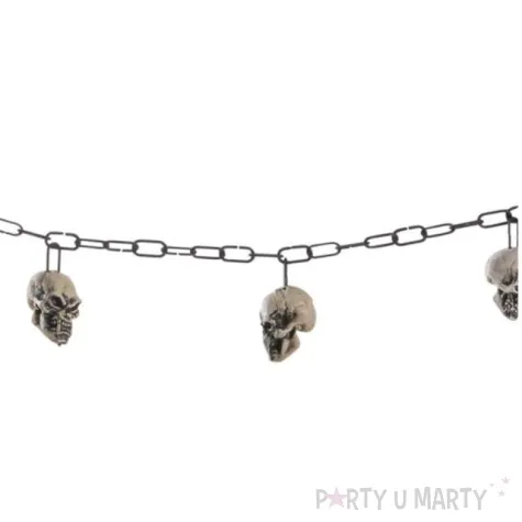 girlanda czaszki carnival toys 180 cm