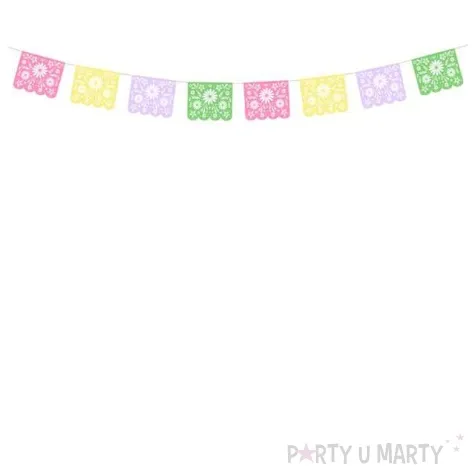 girlanda dia de los muertos partydeco 200 cm