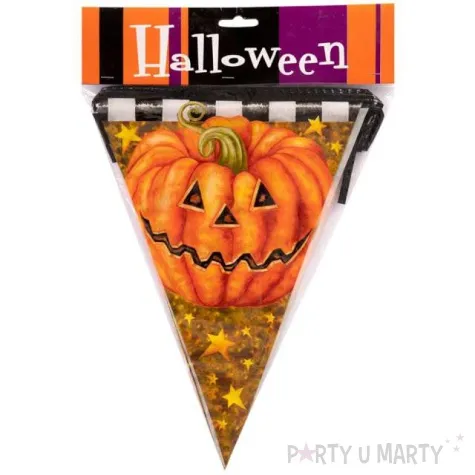 girlanda dynie halloween pomaranczowa carnival toys 300 cm