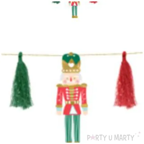 girlanda dziadek do orzechow mix partydeco 200 cm