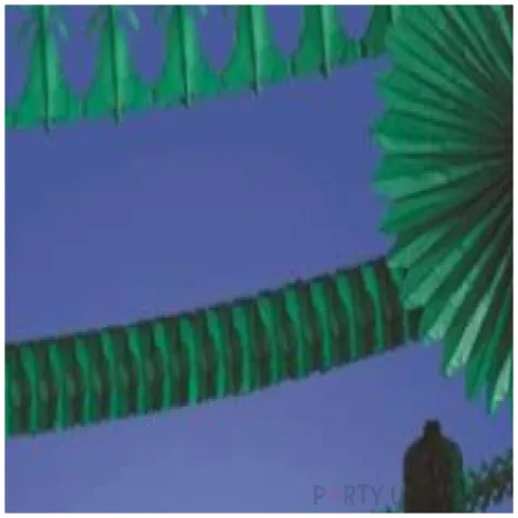 girlanda dzwon 360cm zielony