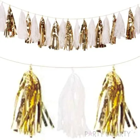 girlanda fredzle bialo zlota godan 250 cm