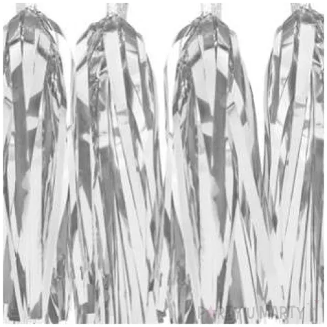 girlanda fredzle classic srebrny partydeco 1 szt