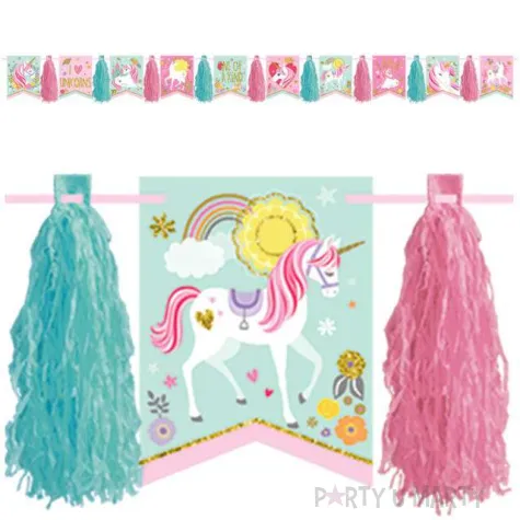 girlanda fredzle jednorozec mix amscan 304 cm