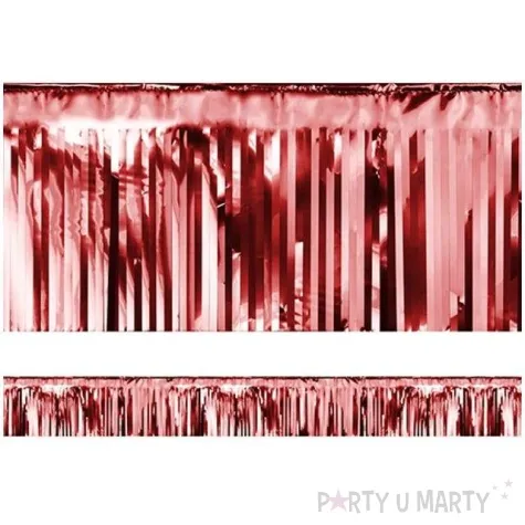 girlanda fredzle lameta partydeco czerwona 400 x 18 5 cm