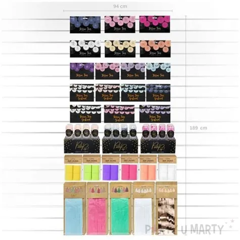 girlanda fredzle mix partydeco 150 cm