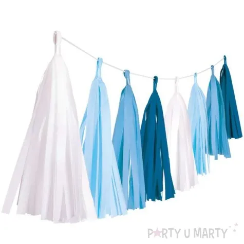 girlanda fredzle niebieski amscan 304 cm