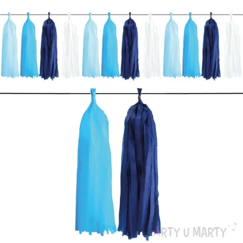 girlanda fredzle niebieski partypal 2 5 m