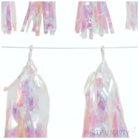 girlanda fredzle opalizujaca biala unique 274 cm