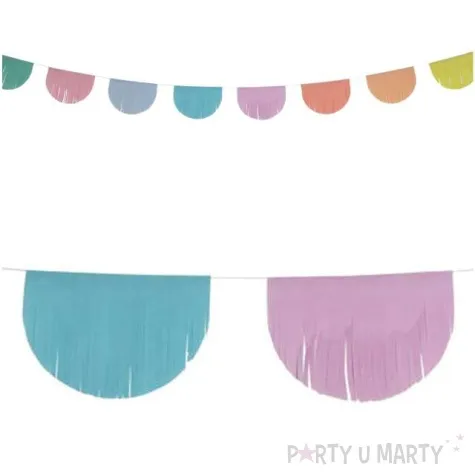 girlanda fredzle pastel mix folat 600 cm