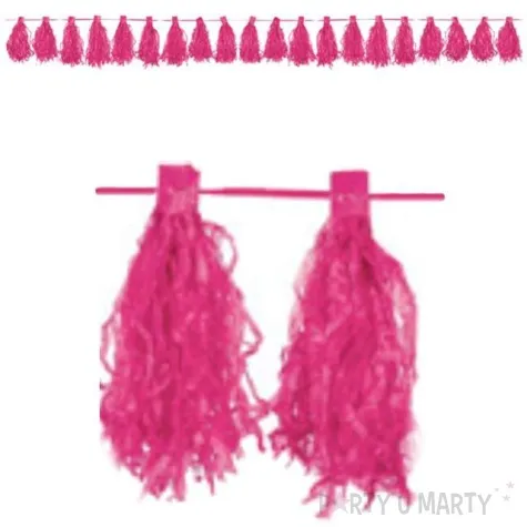 girlanda fredzle rozowa amscan 300 cm