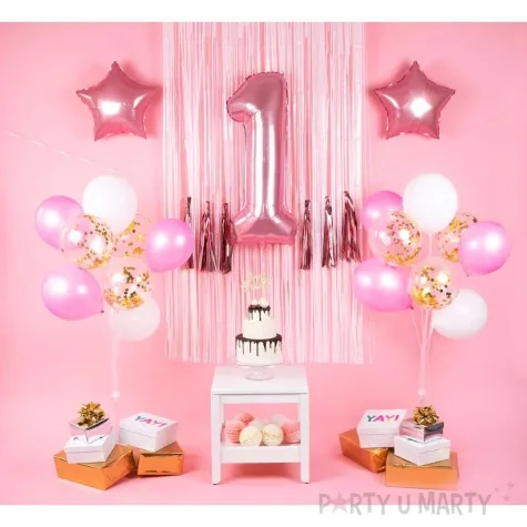 girlanda fredzle rozowy jasny partypal 2 5 m