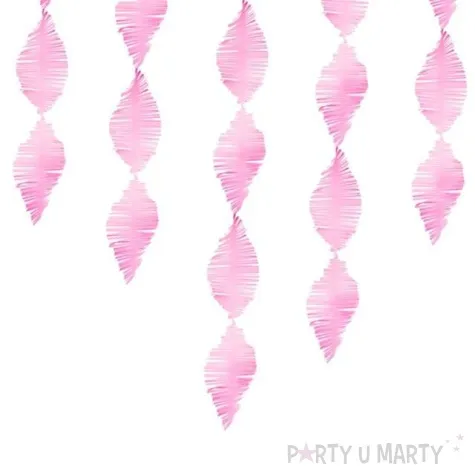 girlanda fredzle rozowy partydeaco 300 cm