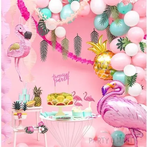 girlanda fredzle rozowy partydeaco 300 cm