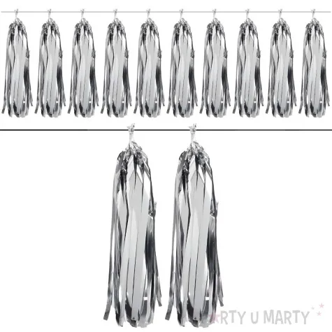 girlanda fredzle srebrny partypal 2 5 m