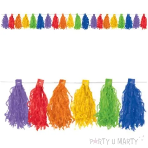 girlanda fredzle teczowa amscan 300 cm