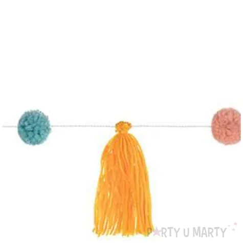 girlanda fredzle z pomonami amscan 329 cm