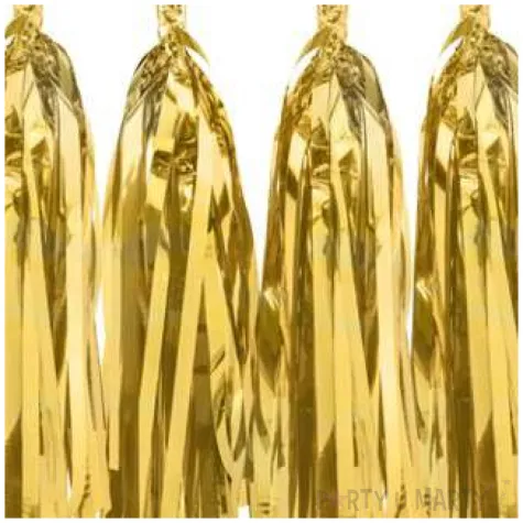 girlanda fredzle zlote partydeco 150 cm