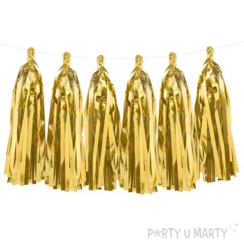 girlanda fredzle zlote partydeco 150 cm