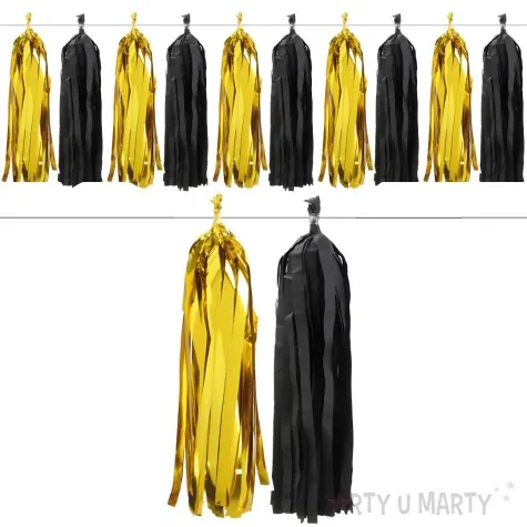 girlanda fredzle zloto czarny partypal 2 5 m