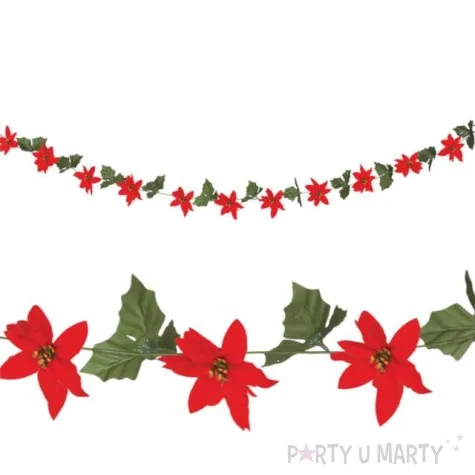 girlanda gwiazda betlejemska guirca 200cm