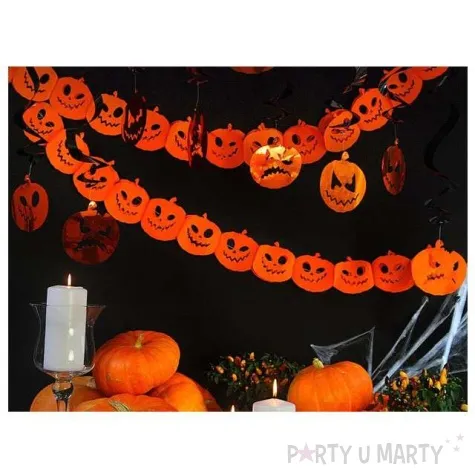 girlanda halloween dynie 300 cm