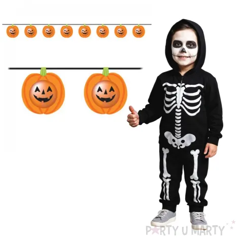 girlanda halloween dynie pomaranczowa amscan 200 cm