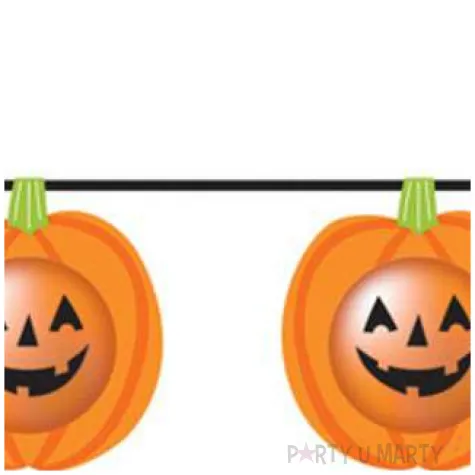 girlanda halloween dynie pomaranczowa amscan 200 cm