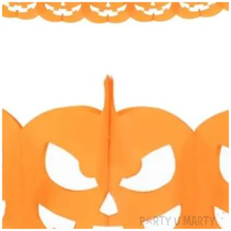 girlanda halloween dynie pomaranczowa partypal 170cm