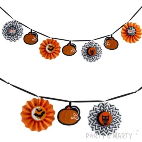 girlanda halloween dyniowe mix amscan 365 cm