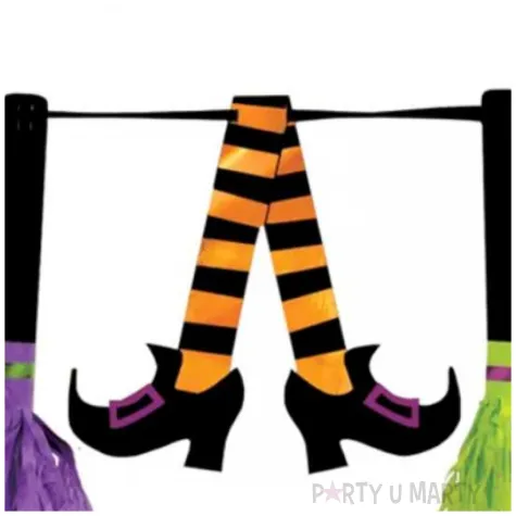 girlanda halloweenowe miotly mix amscan 3 m