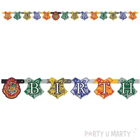 girlanda happy birthday harry potter unique 182 cm