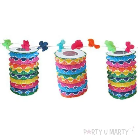 girlanda hawajska z lampionami 2 8 m