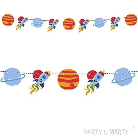 girlanda kosmos i planety boland 152 cm