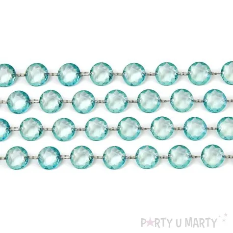 girlanda krysztalowa morska 18 mm 1 m