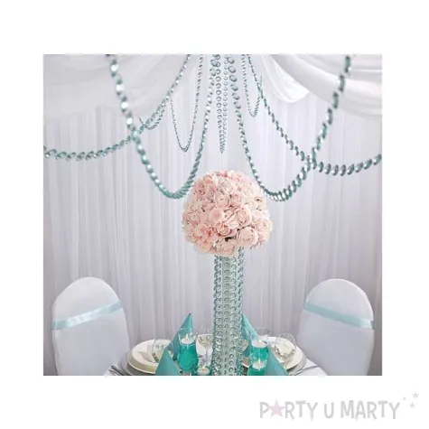 girlanda krysztalowa morska 18 mm 1 m