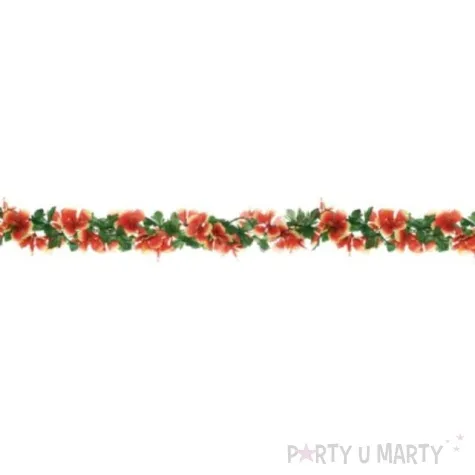 girlanda liscie i kwiatki 1 82 m
