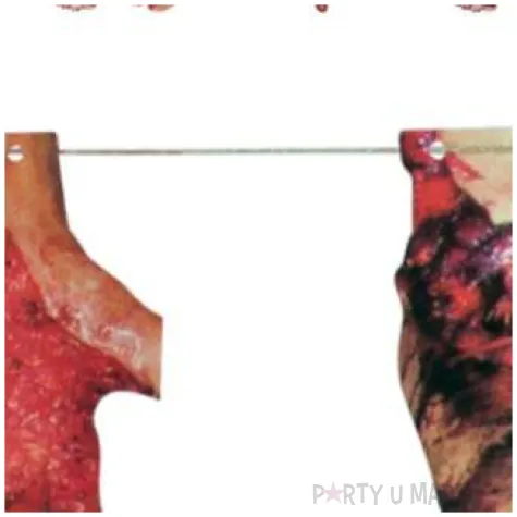 girlanda ludzkie konczyny mix carnival toys 290 cm