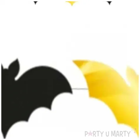 girlanda nietoperze czarno zlota partypal 250cm