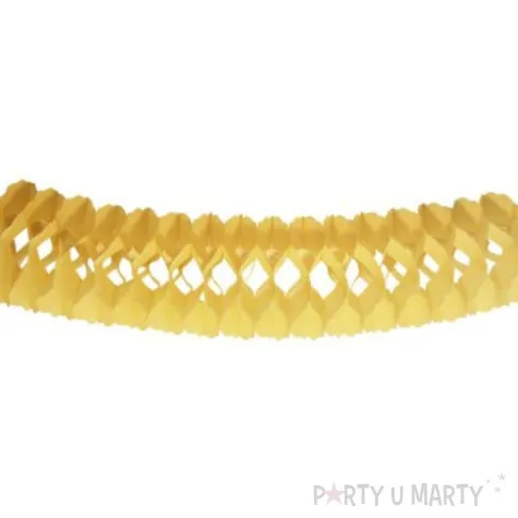 girlanda okragla wycinanka ecru godan 3 m 2 szt