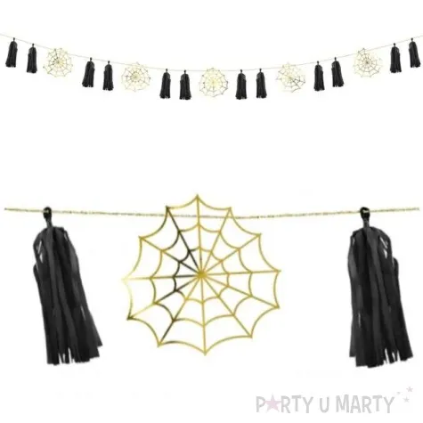 girlanda pajeczny mix partydeco 175 cm