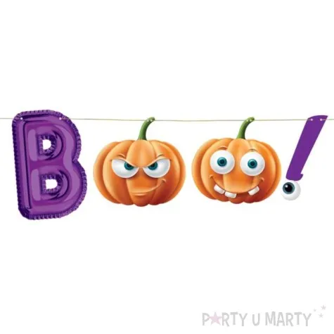 girlanda papierowa halloween boo godan 150 cm