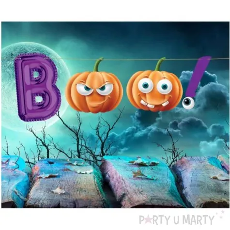 girlanda papierowa halloween boo godan 150 cm