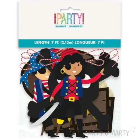 girlanda papierowa pirackie party mix unique 213 cm